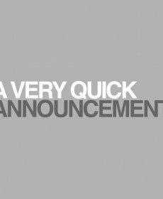 announcement