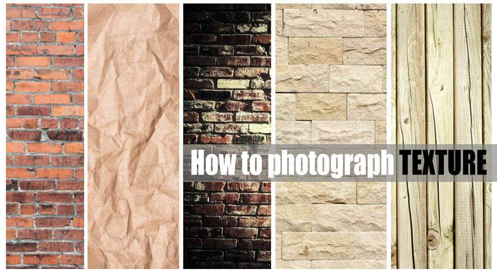 how to photograph texture